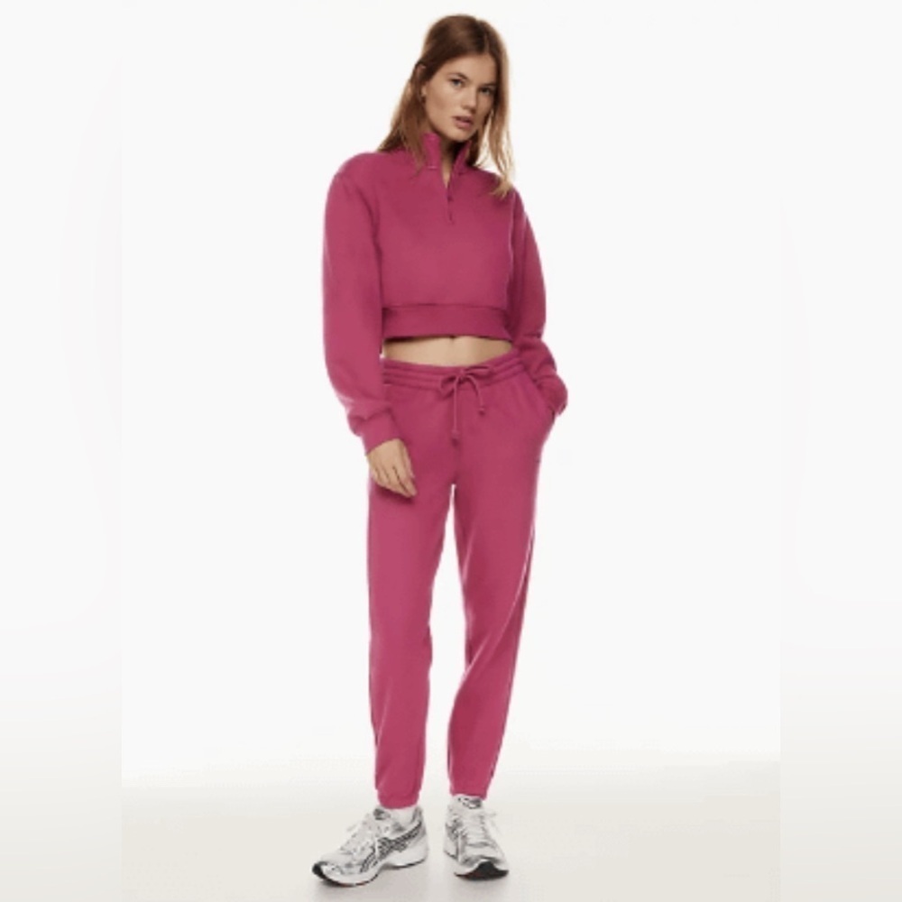 TNA Cozy Fleece boyfriend Sweatpants